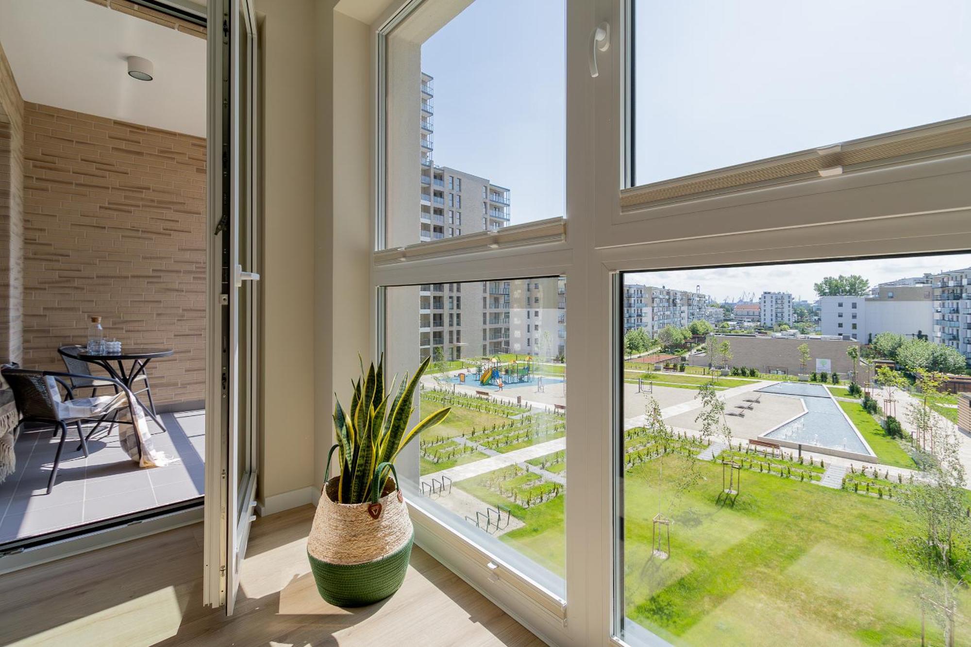 Glow Apartments, Apartamenty Nowa Letnica Гданьск Экстерьер фото