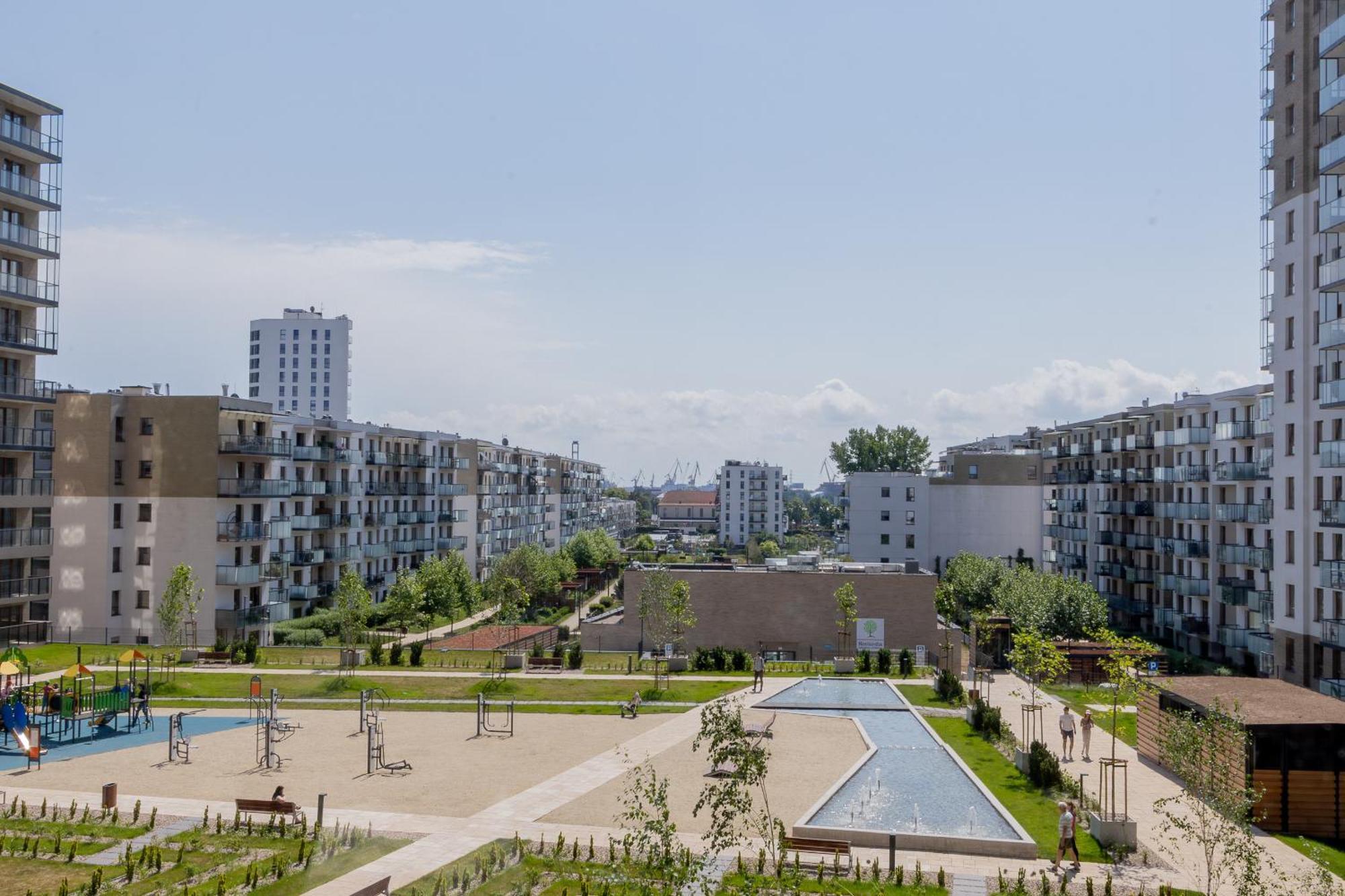 Glow Apartments, Apartamenty Nowa Letnica Гданьск Экстерьер фото
